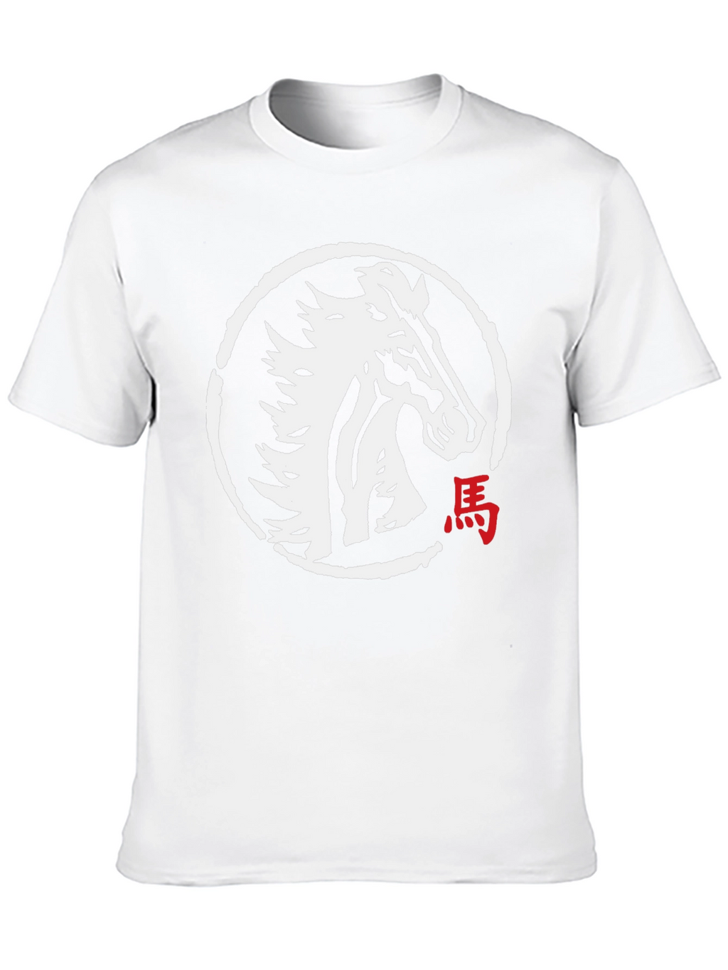 Horse Graphic Black Tee