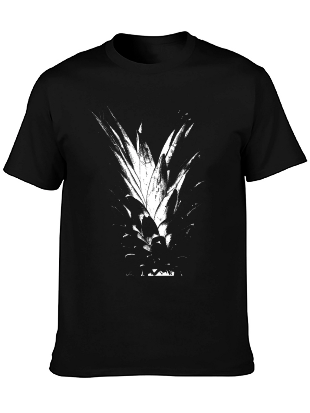 Black Pineapple Graphic T-Shirt
