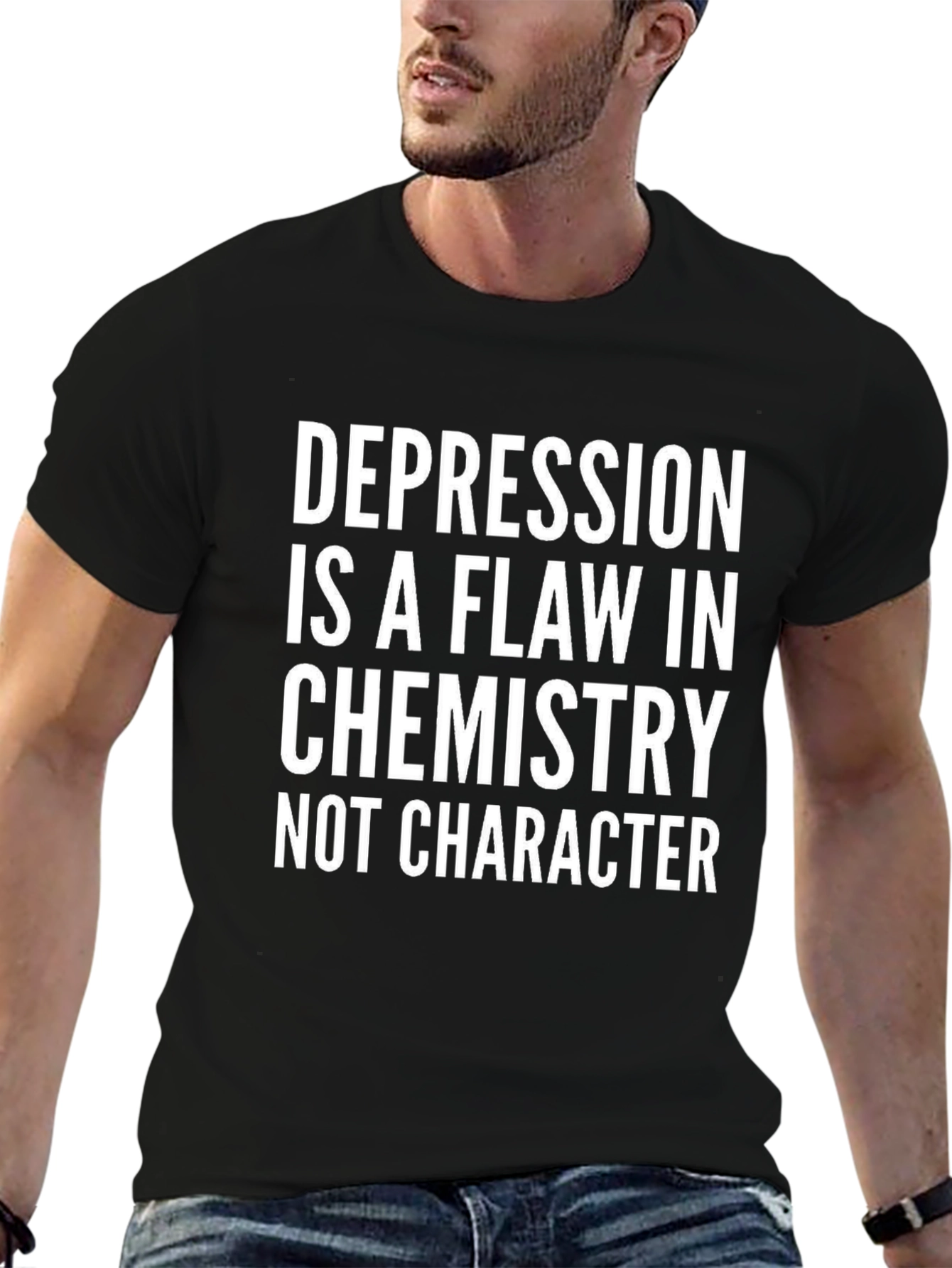 Depression is a Flaw T-Shirt - Chemistry Not Character