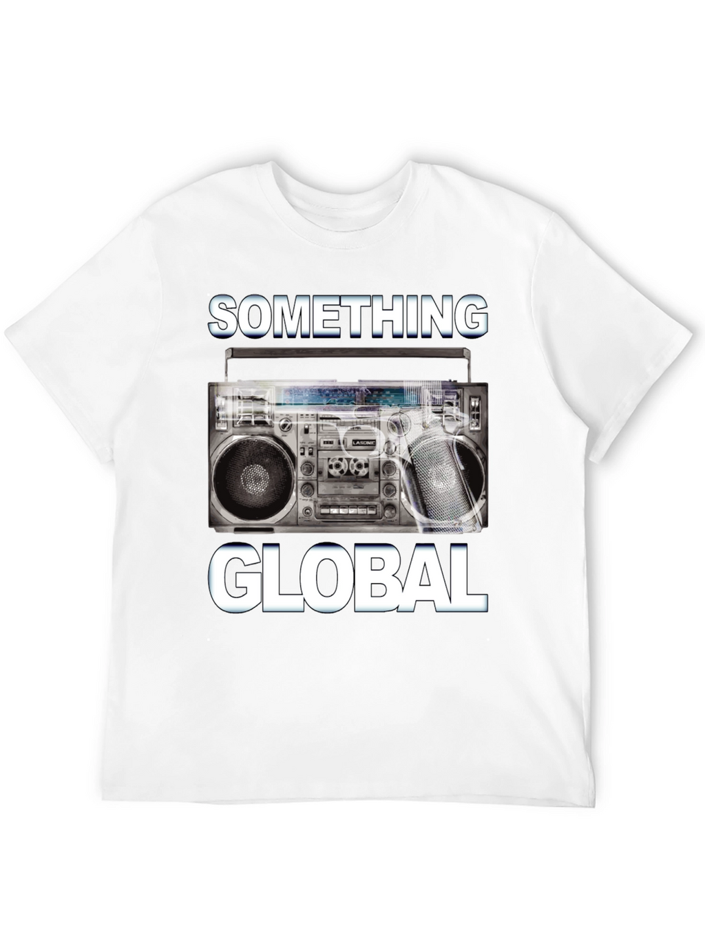 Something Global Boombox Graphic Tee