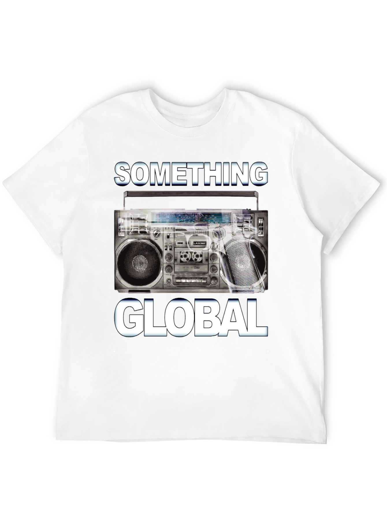 Something Global Boombox Graphic Tee