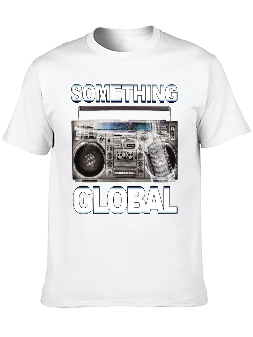 Something Global Boombox Graphic Tee