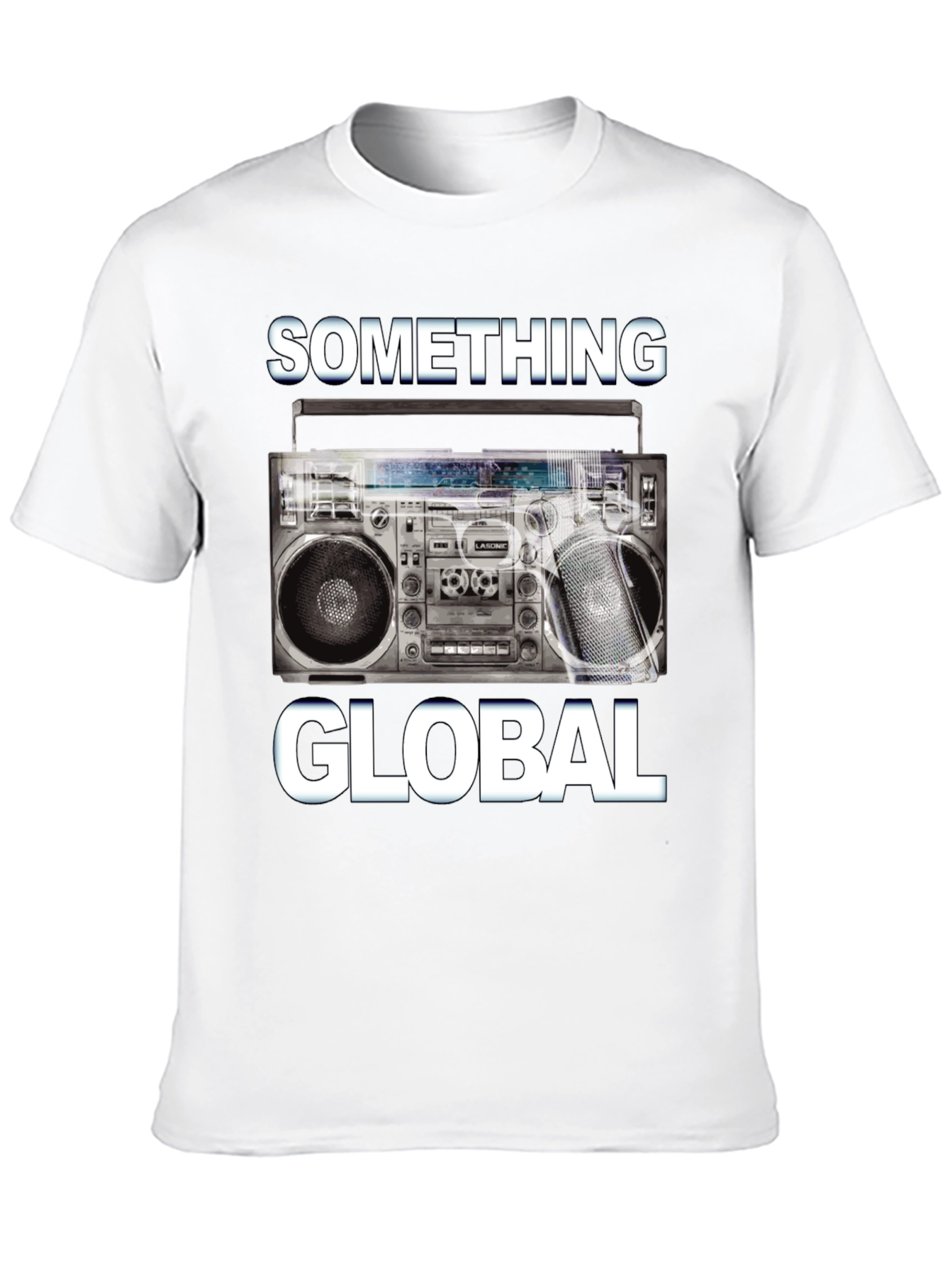 Something Global Boombox Graphic Tee