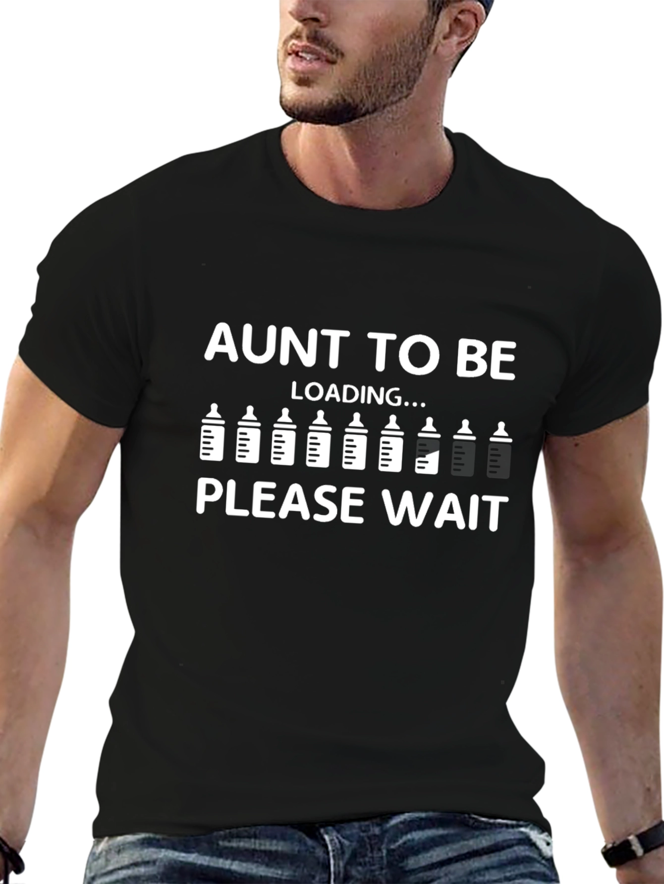 Aunt To Be Loading Pregnancy Announcement Shirt