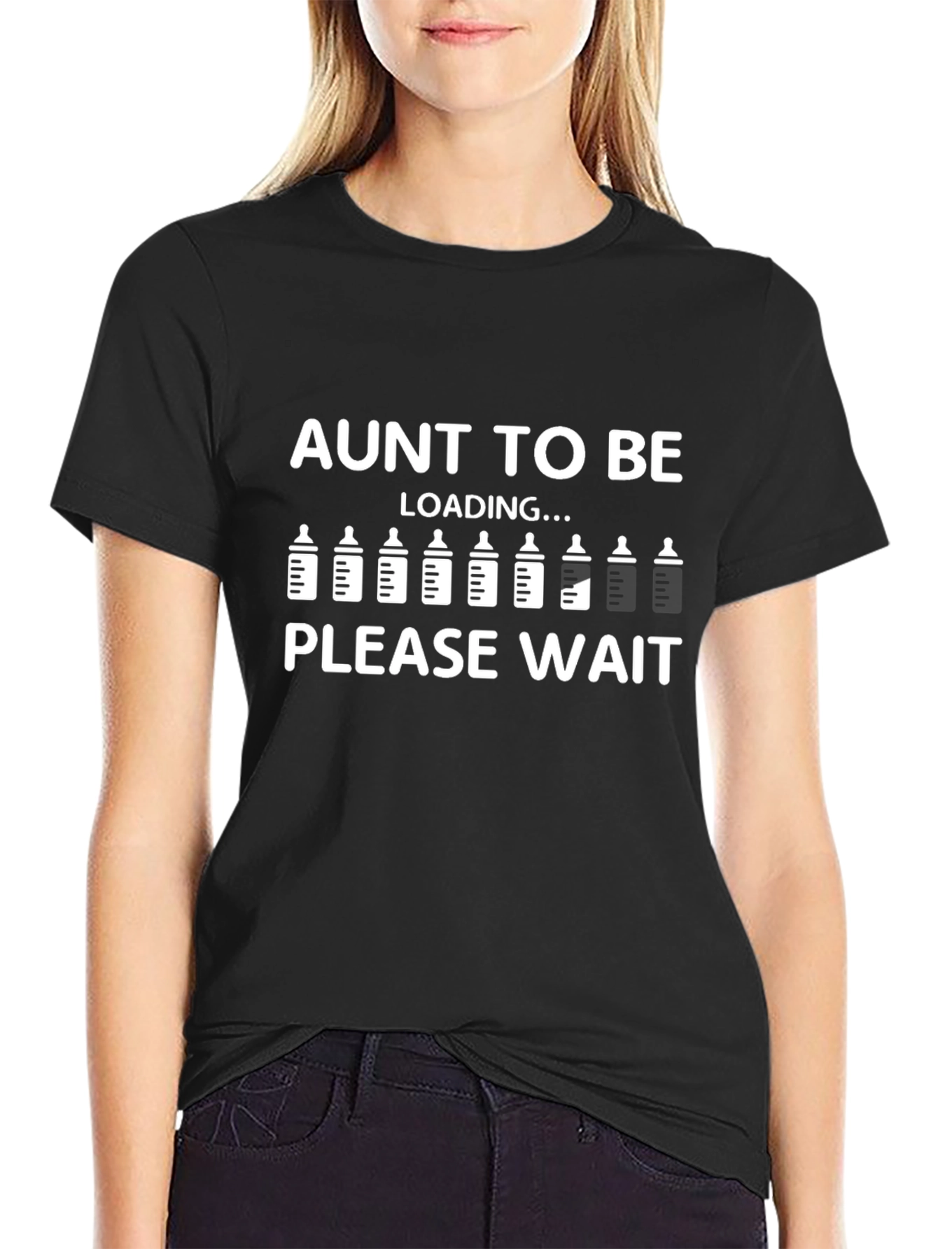 Aunt To Be Loading Pregnancy Announcement Shirt