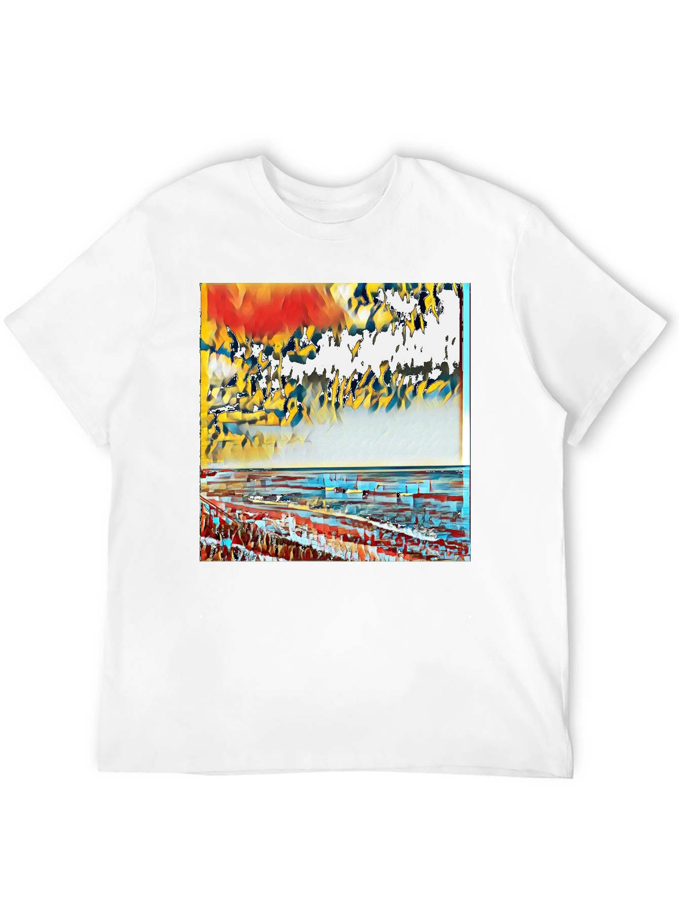 Abstract Art T-Shirt - Modern Graphic Tee