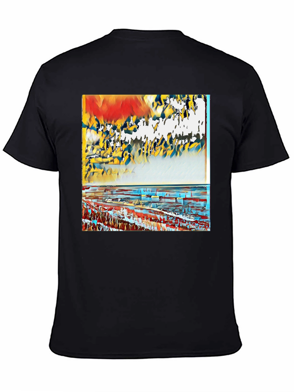 Abstract Art T-Shirt - Modern Graphic Tee