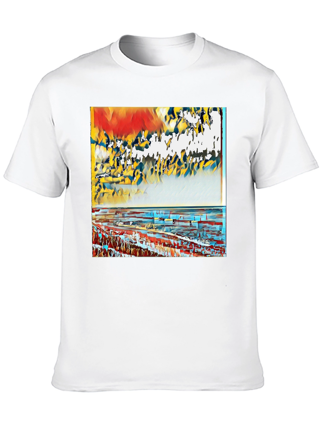 Abstract Art T-Shirt - Modern Graphic Tee