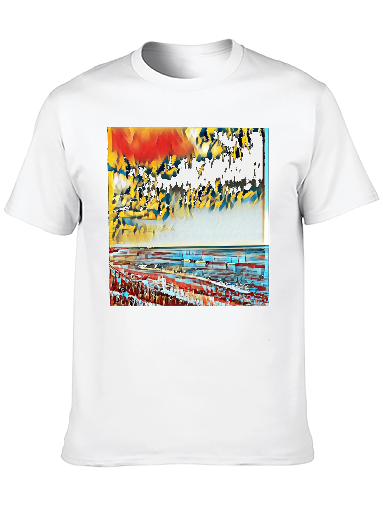 Abstract Art T-Shirt - Modern Graphic Tee