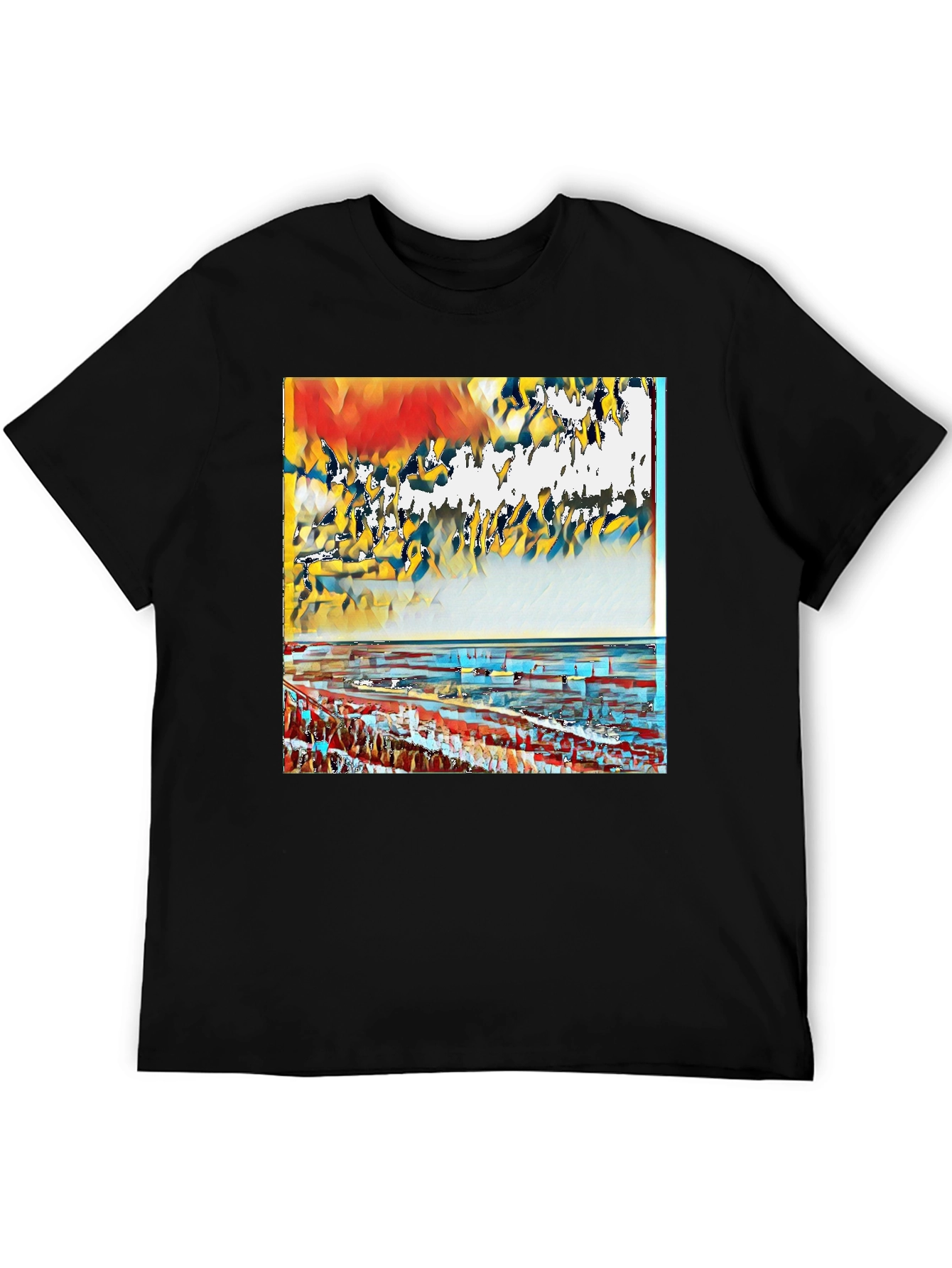 Abstract Art T-Shirt - Modern Graphic Tee