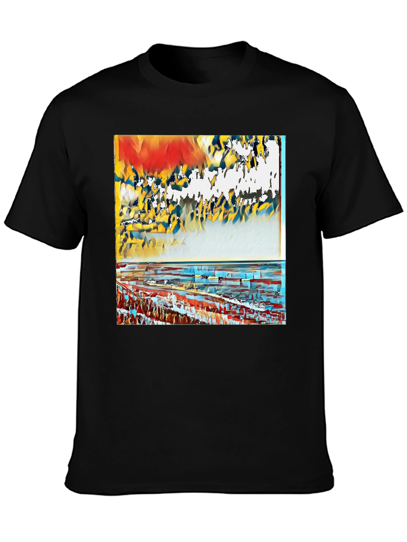 Abstract Art T-Shirt - Modern Graphic Tee