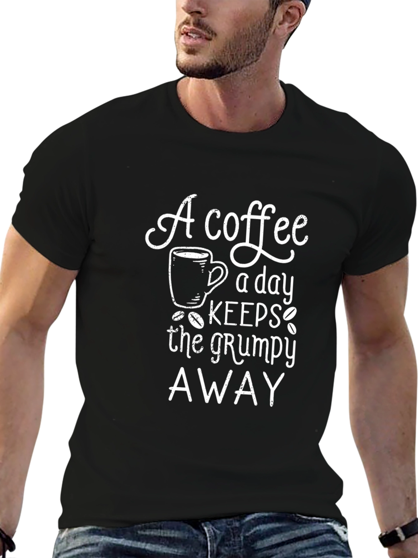 Coffee Keeps The Grumpy Away T-Shirt