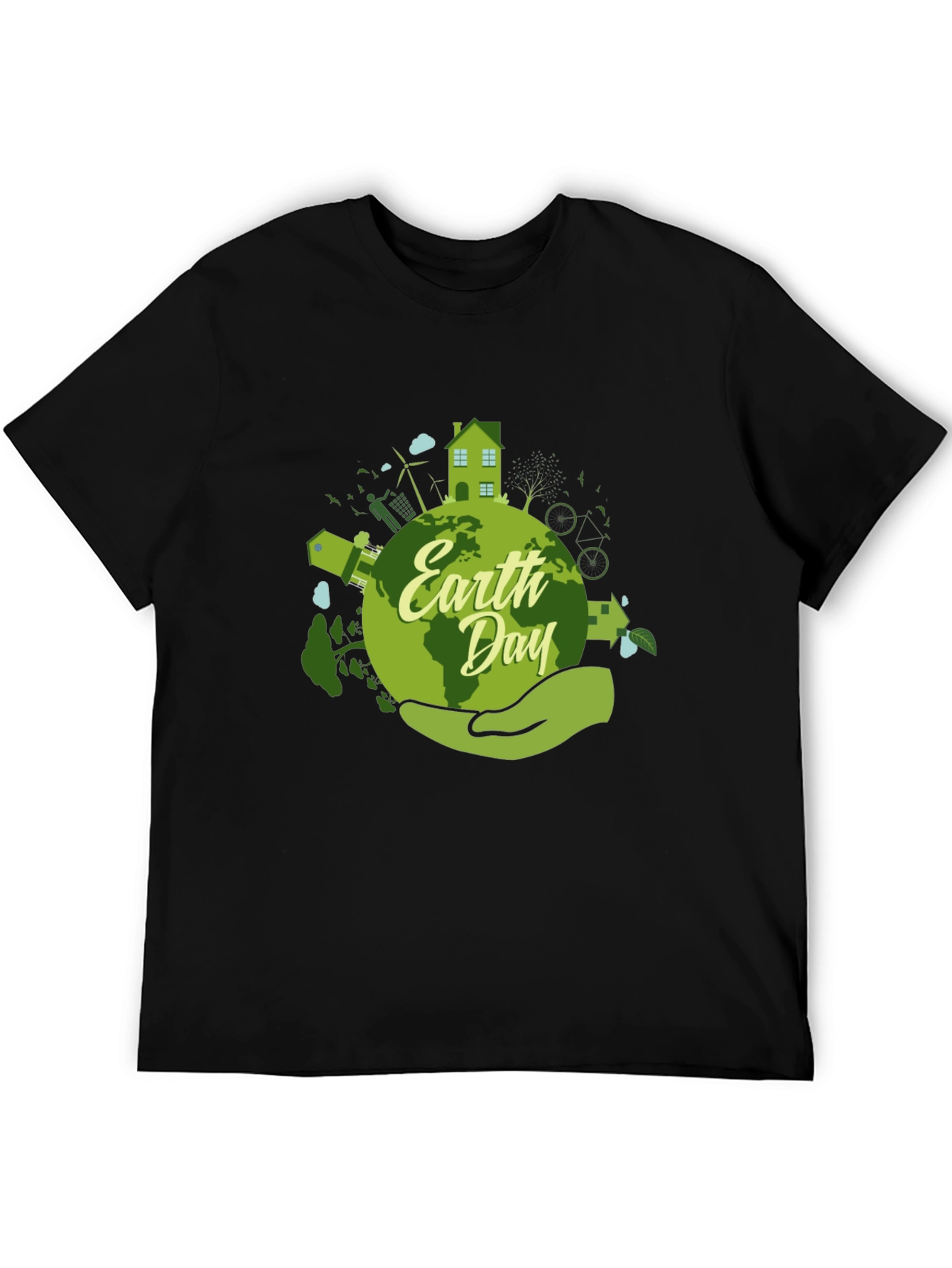Earth Day Graphic T-Shirt - Eco-Friendly Design