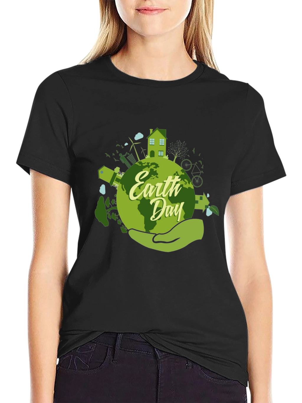Earth Day Graphic T-Shirt - Eco-Friendly Design