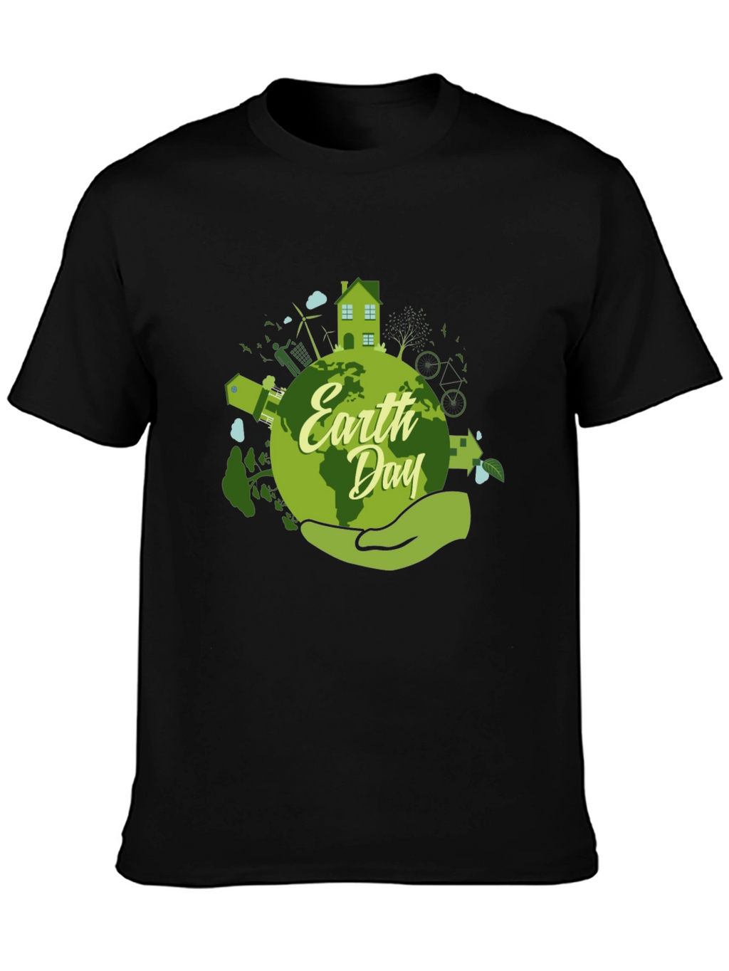 Earth Day Graphic T-Shirt - Eco-Friendly Design