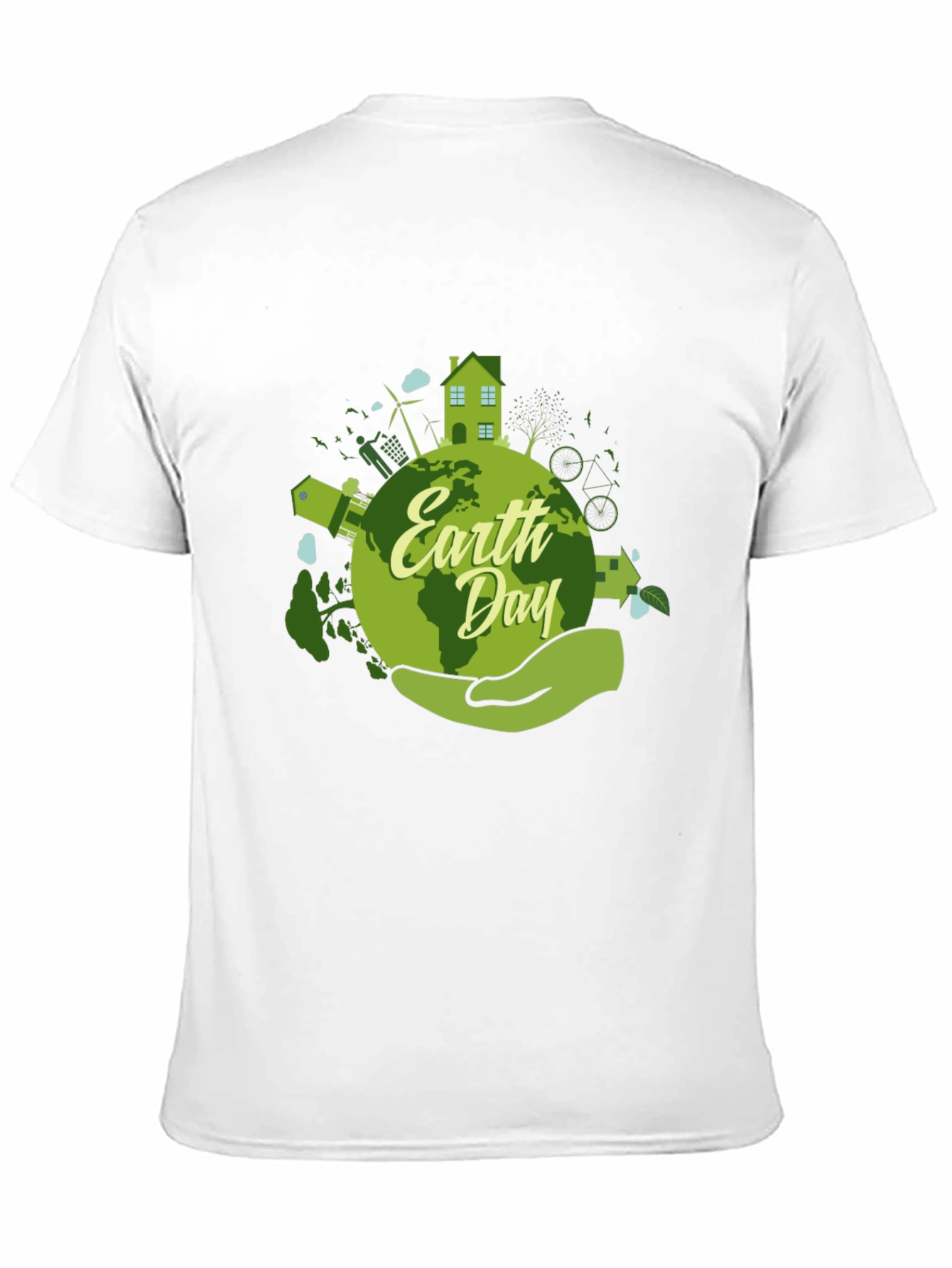 Earth Day Graphic T-Shirt - Eco-Friendly Design