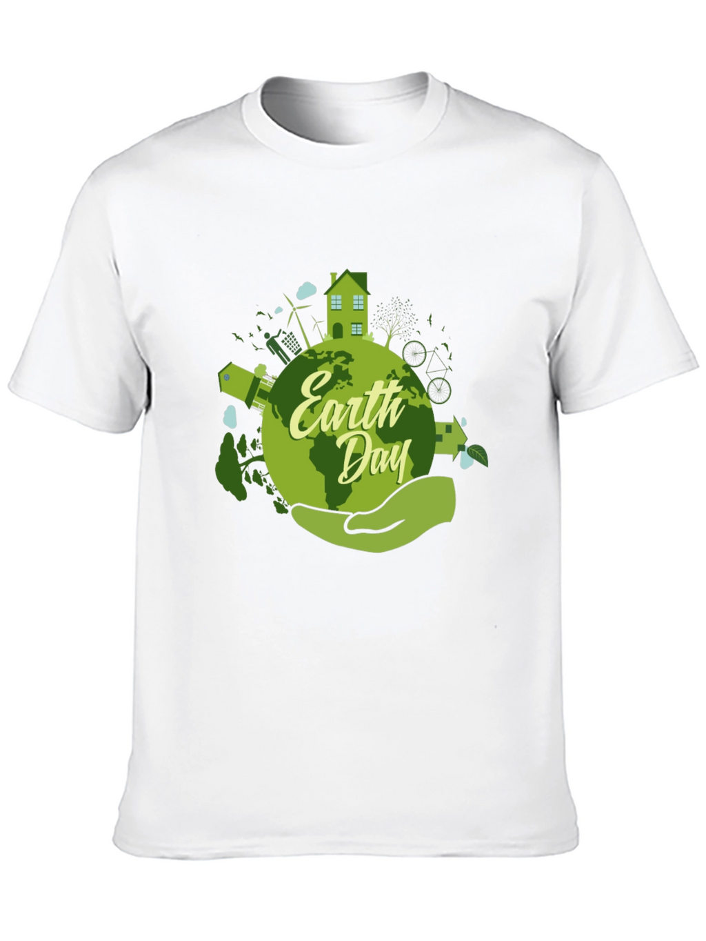 Earth Day Graphic T-Shirt - Eco-Friendly Design