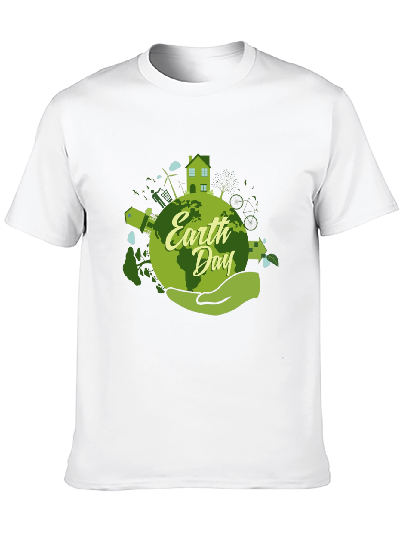 Earth Day Graphic T-Shirt - Eco-Friendly Design