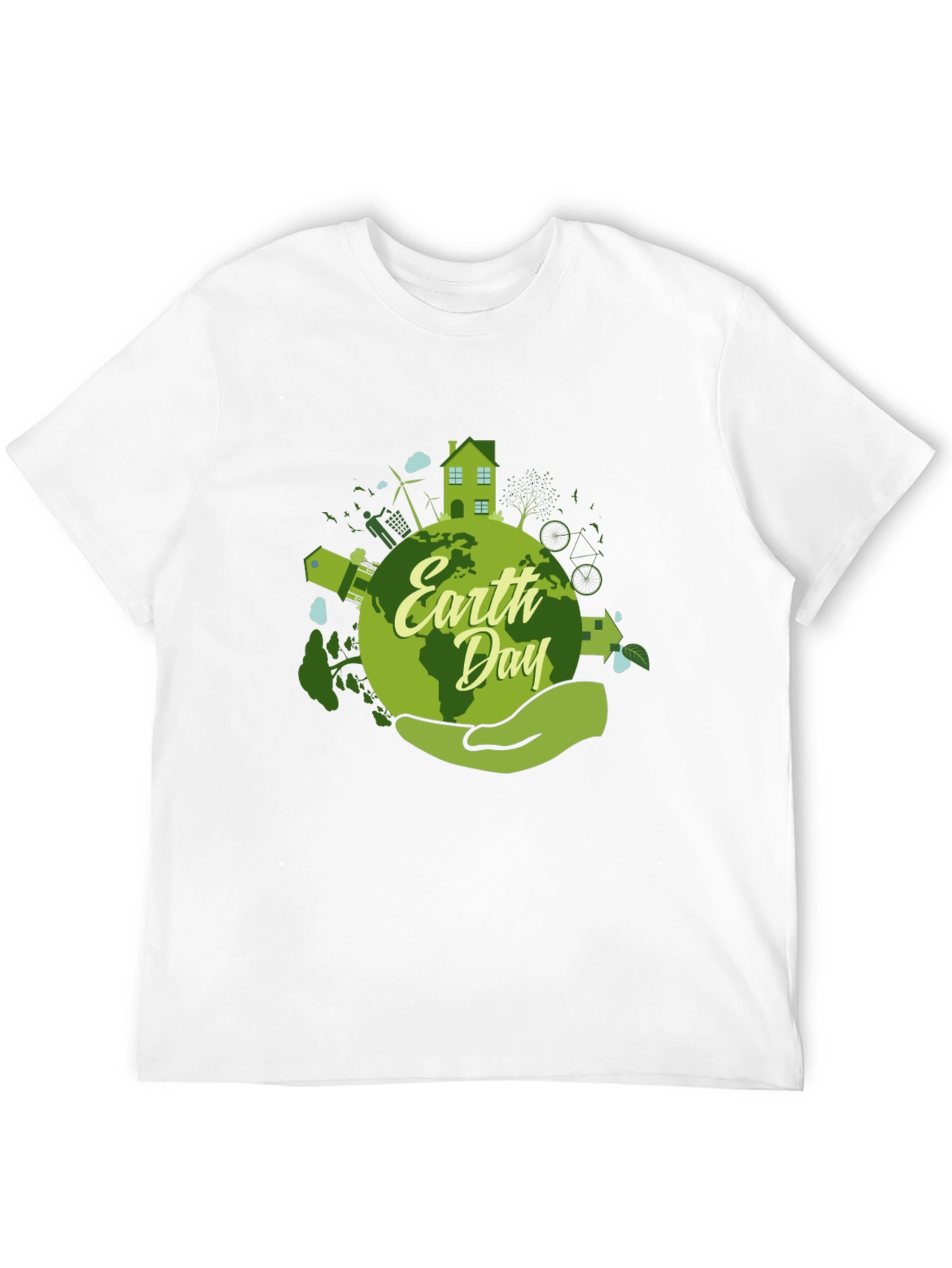 Earth Day Graphic T-Shirt - Eco-Friendly Design