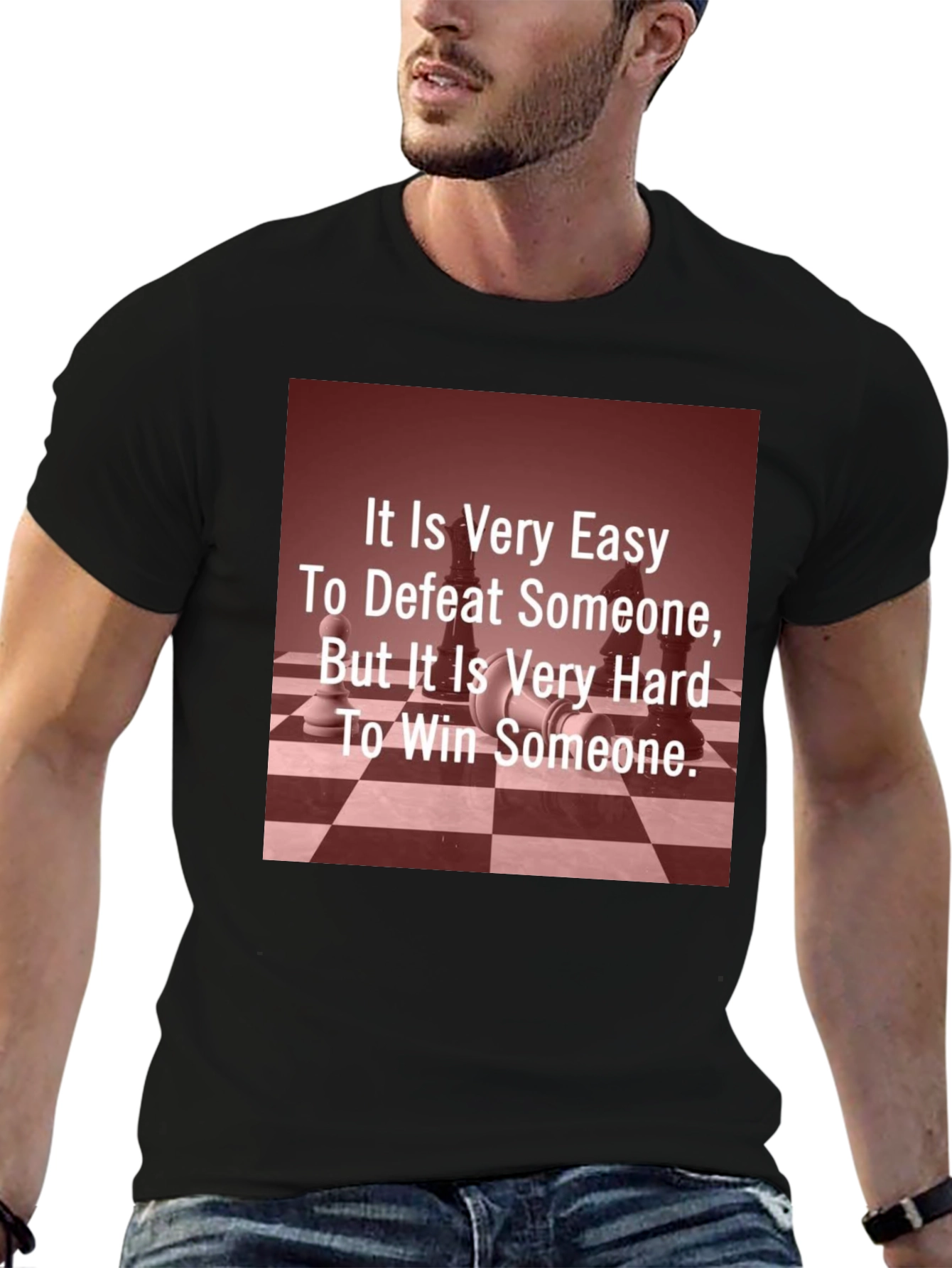 Chess Quote T-Shirt - It Is Very Easy...