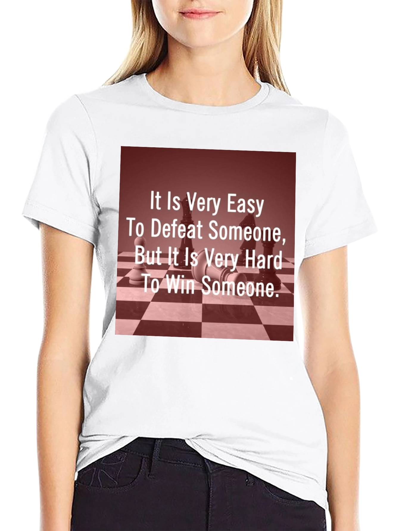 Chess Quote T-Shirt - It Is Very Easy...