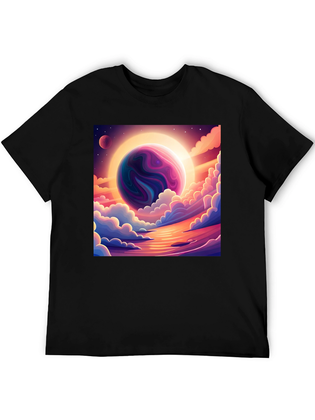 Celestial Dreamscape Graphic T-Shirt