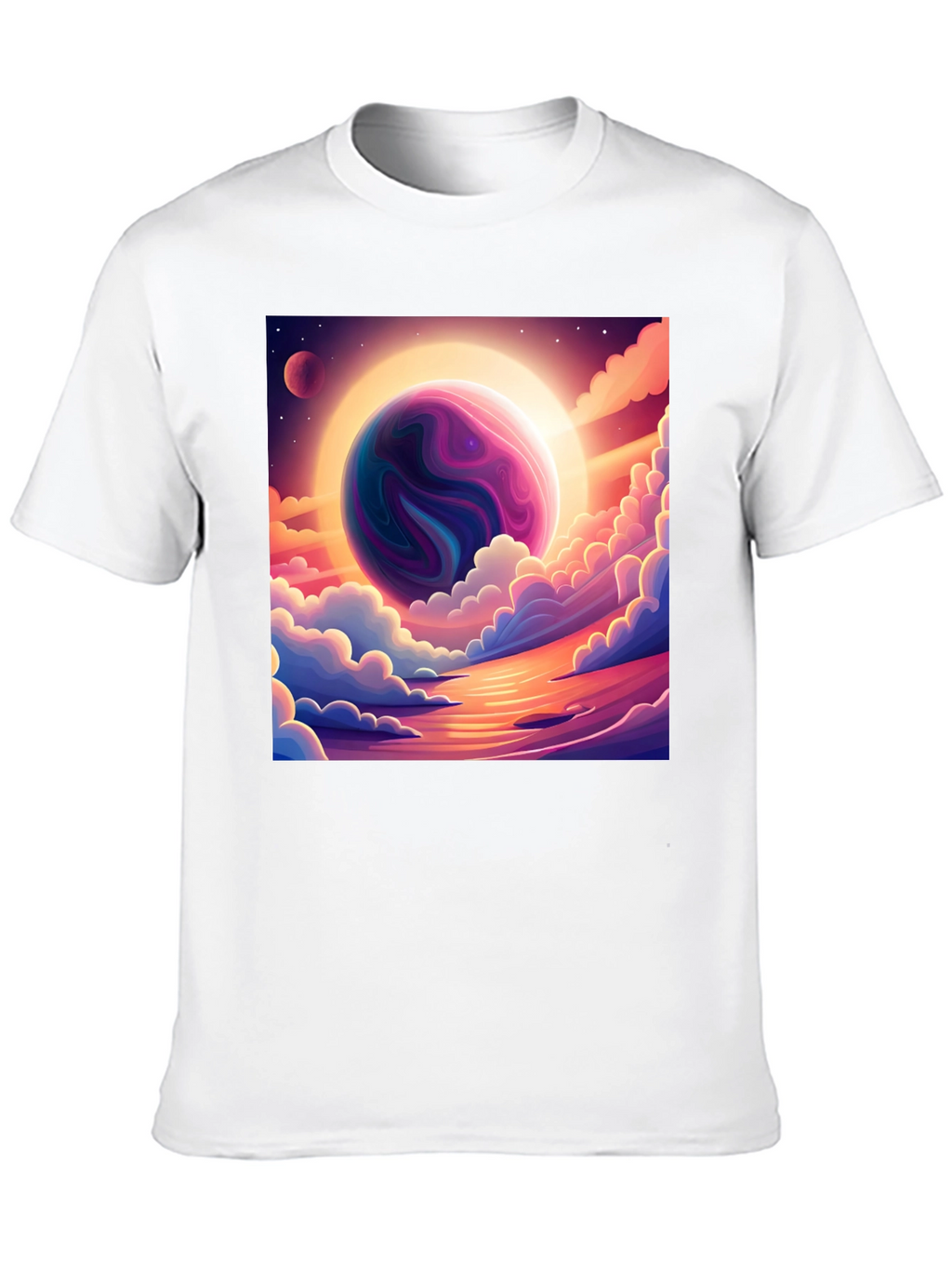 Celestial Dreamscape Graphic T-Shirt