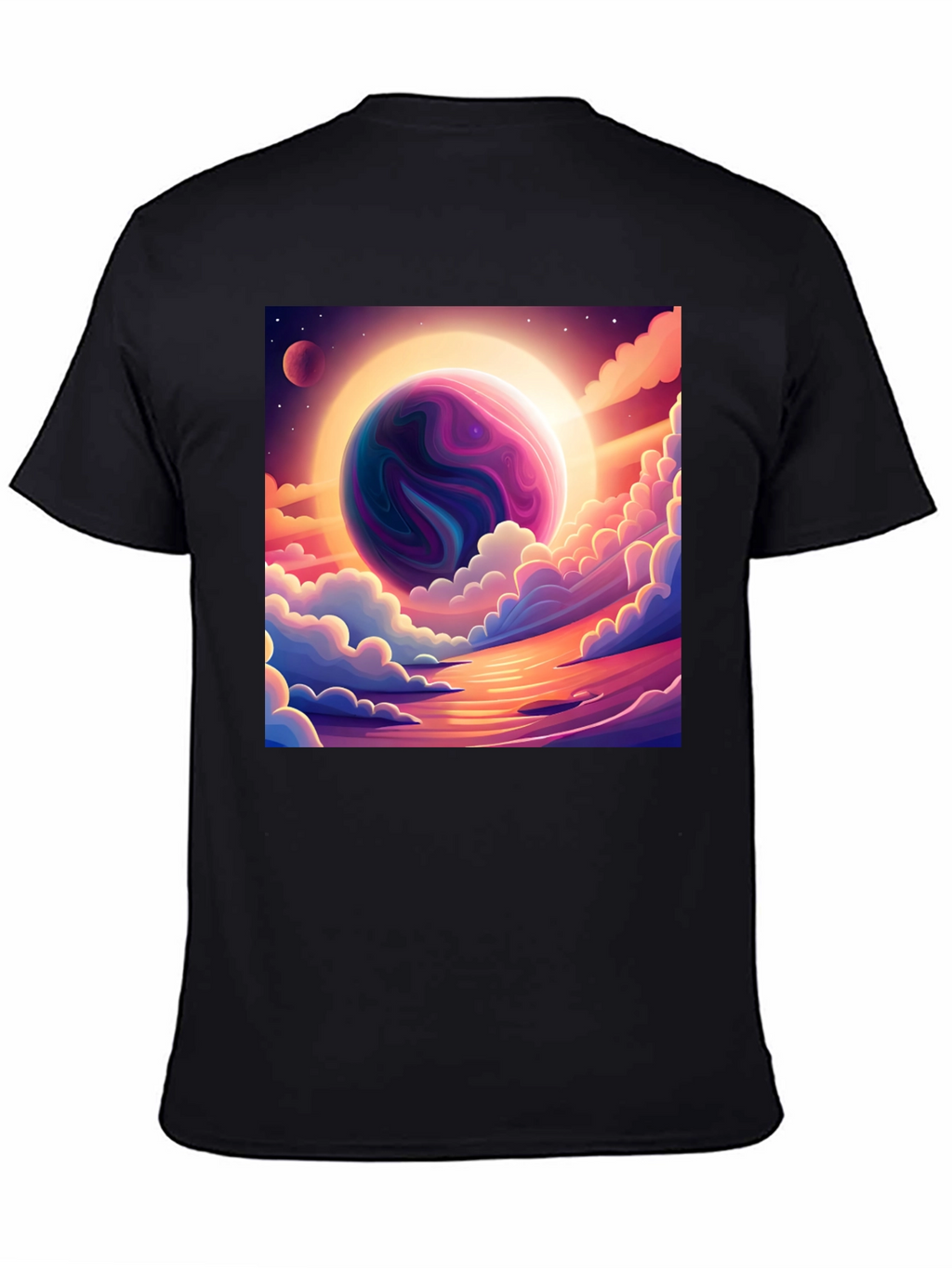 Celestial Dreamscape Graphic T-Shirt