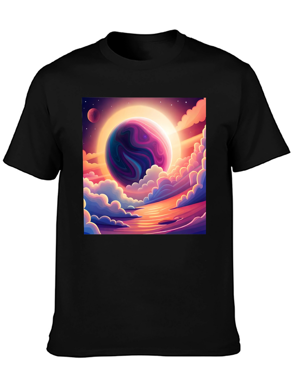 Celestial Dreamscape Graphic T-Shirt