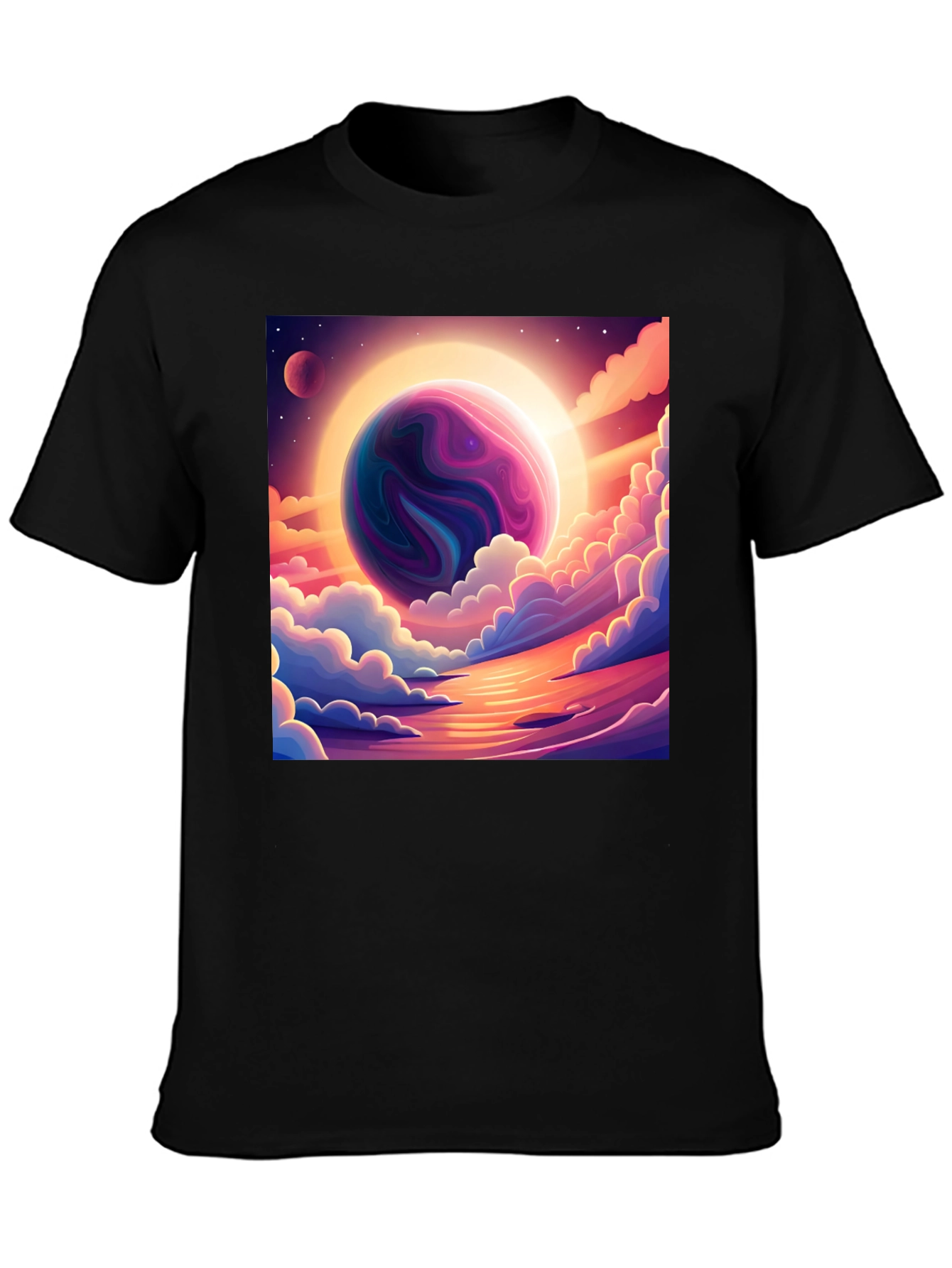 Celestial Dreamscape Graphic T-Shirt