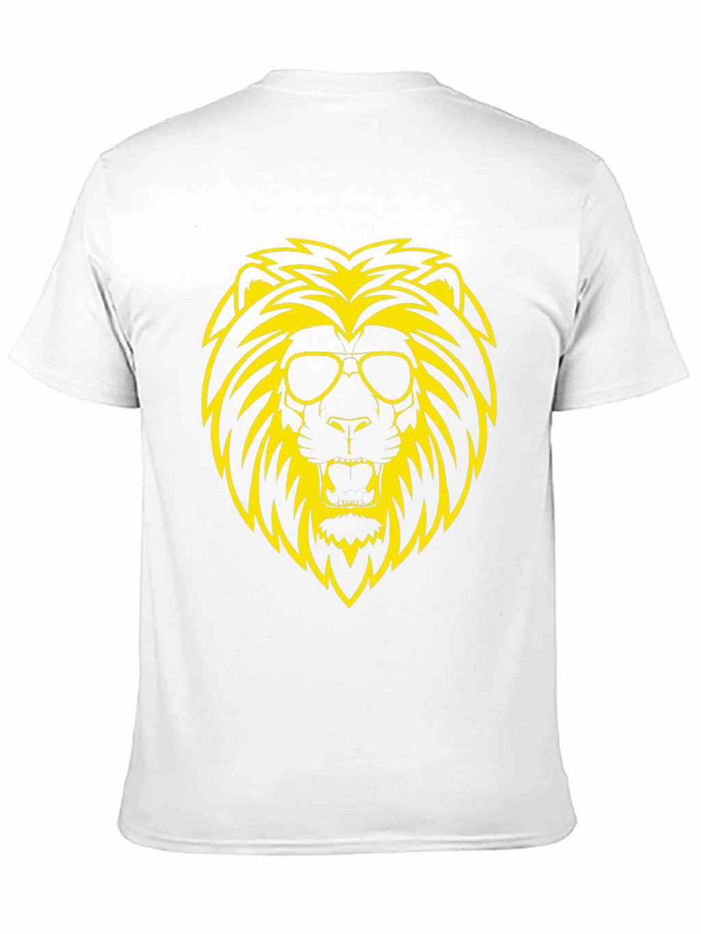 Cool Lion Graphic Tee - Black