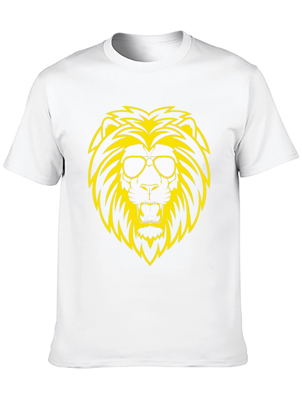 Cool Lion Graphic Tee - Black