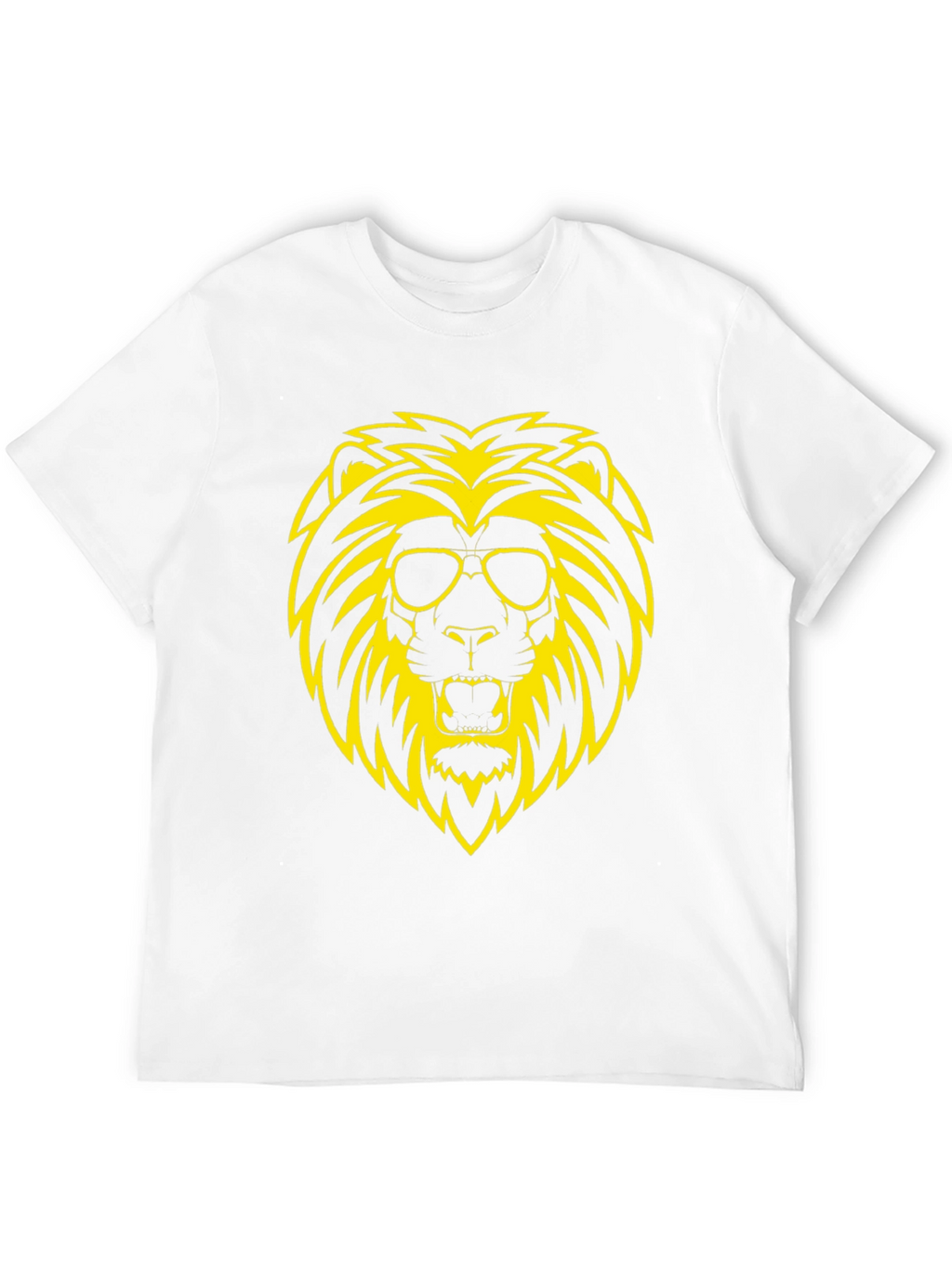 Cool Lion Graphic Tee - Black