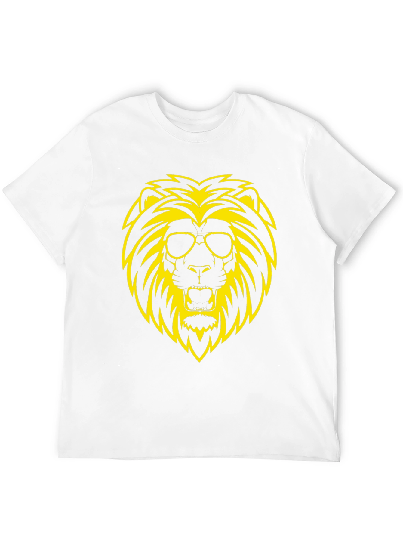 Cool Lion Graphic Tee - Black