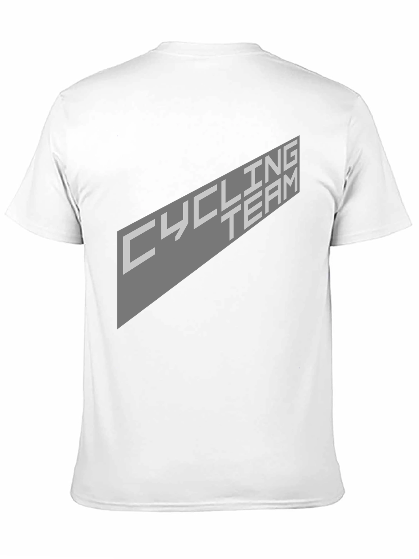 Cycling Team Graphic T-Shirt - Black