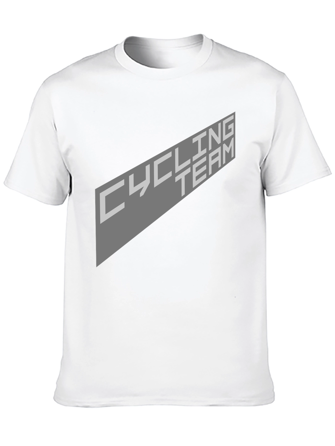 Cycling Team Graphic T-Shirt - Black