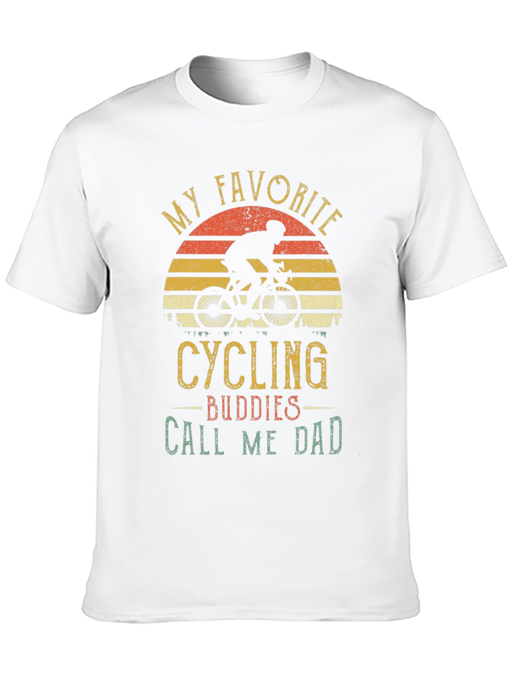 Cycling Buddies Call Me Dad Graphic Tee