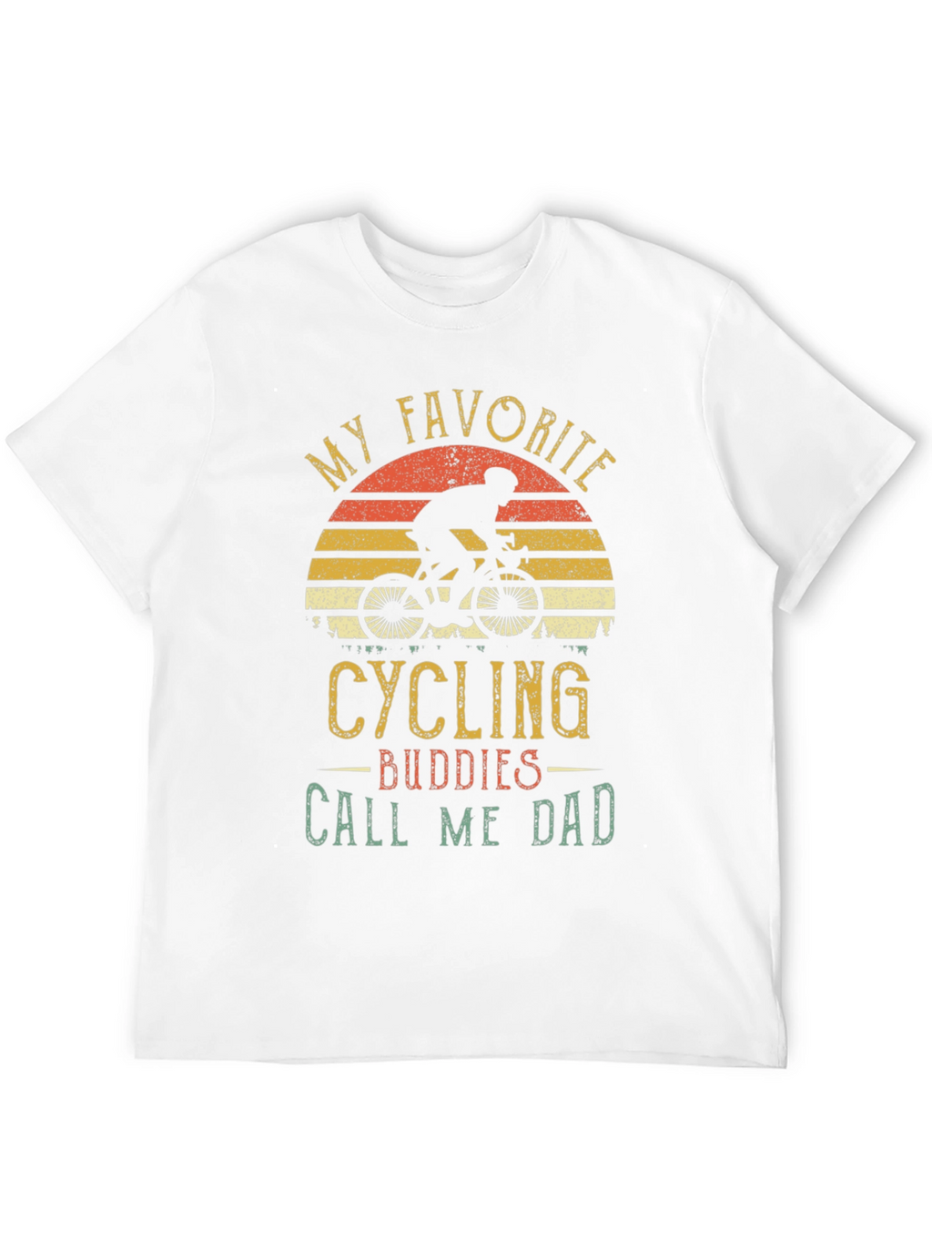 Cycling Buddies Call Me Dad Graphic Tee