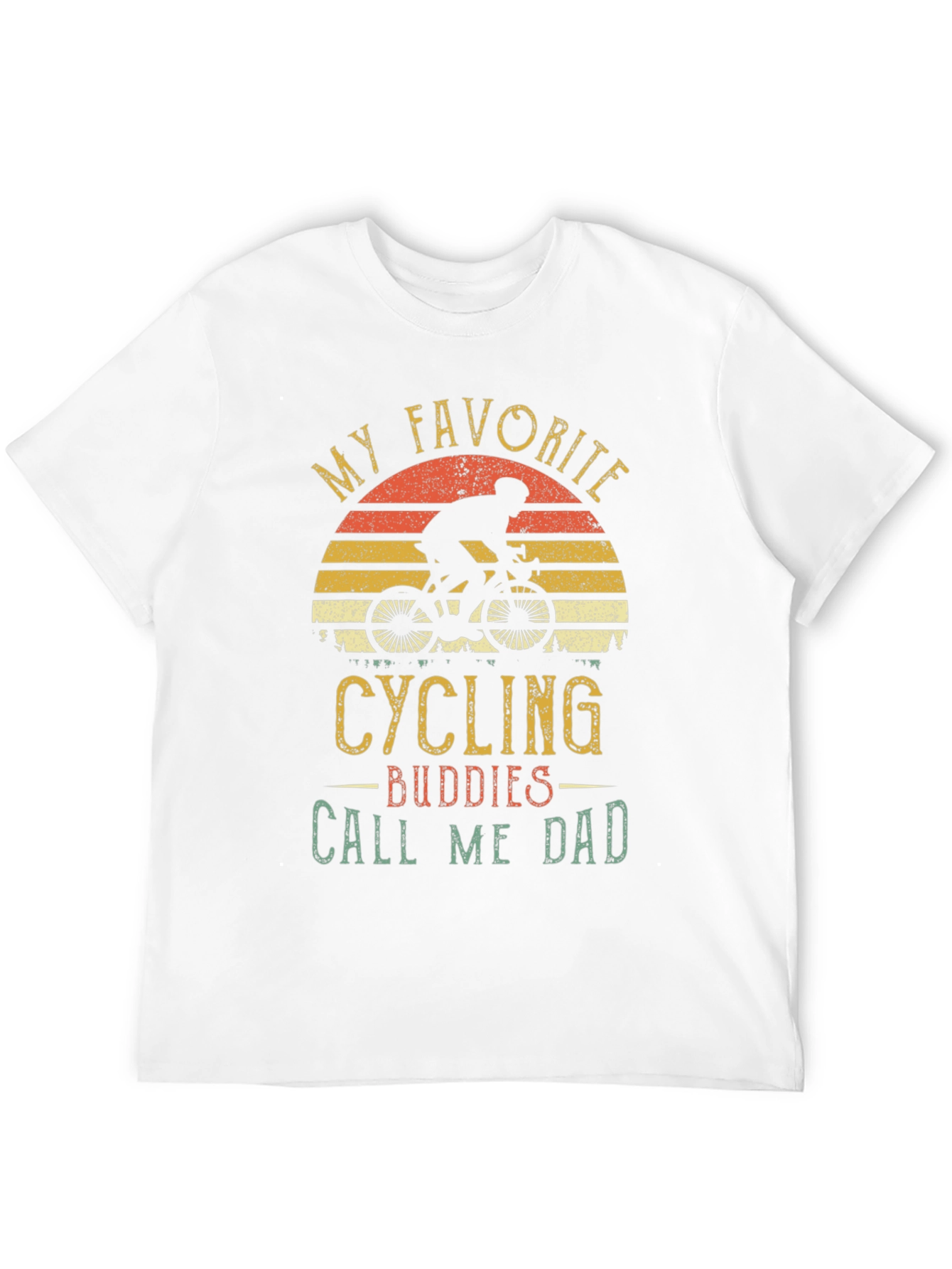 Cycling Buddies Call Me Dad Graphic Tee