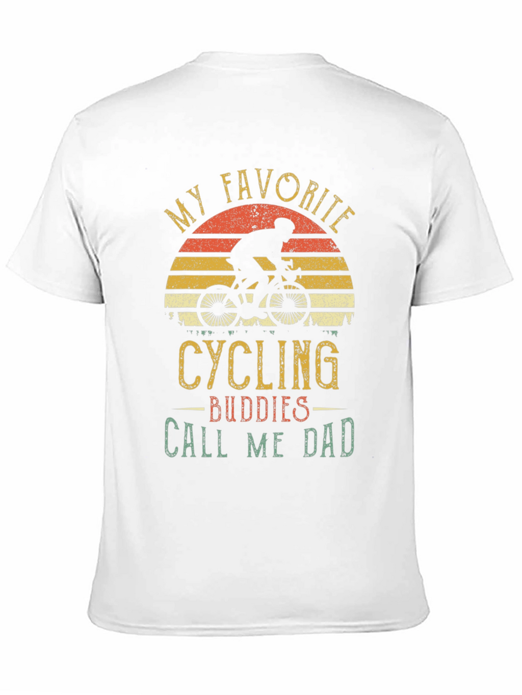 Cycling Buddies Call Me Dad Graphic Tee