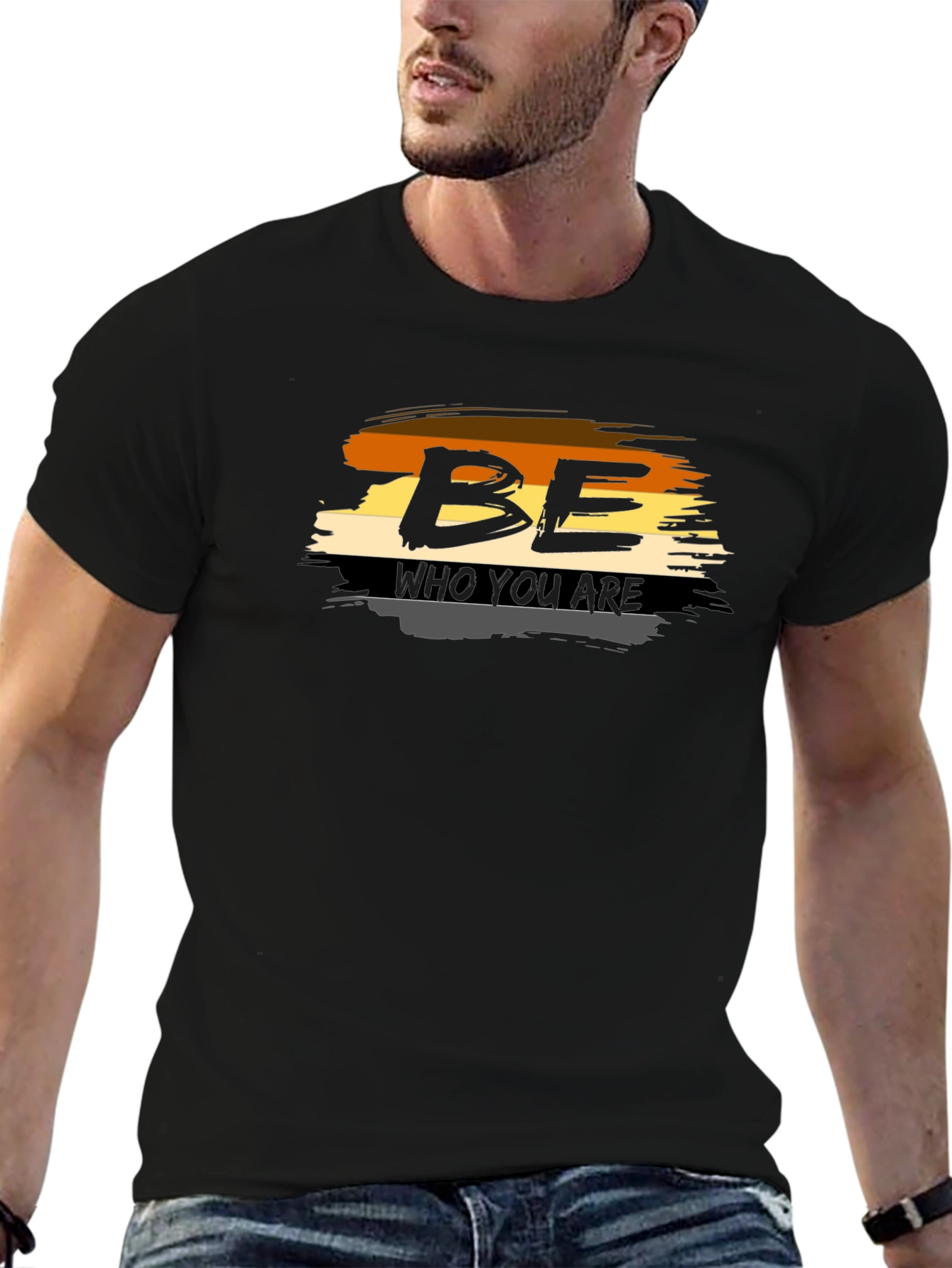 Be Who You Are Bear Brotherhood Pride Graphic Tee