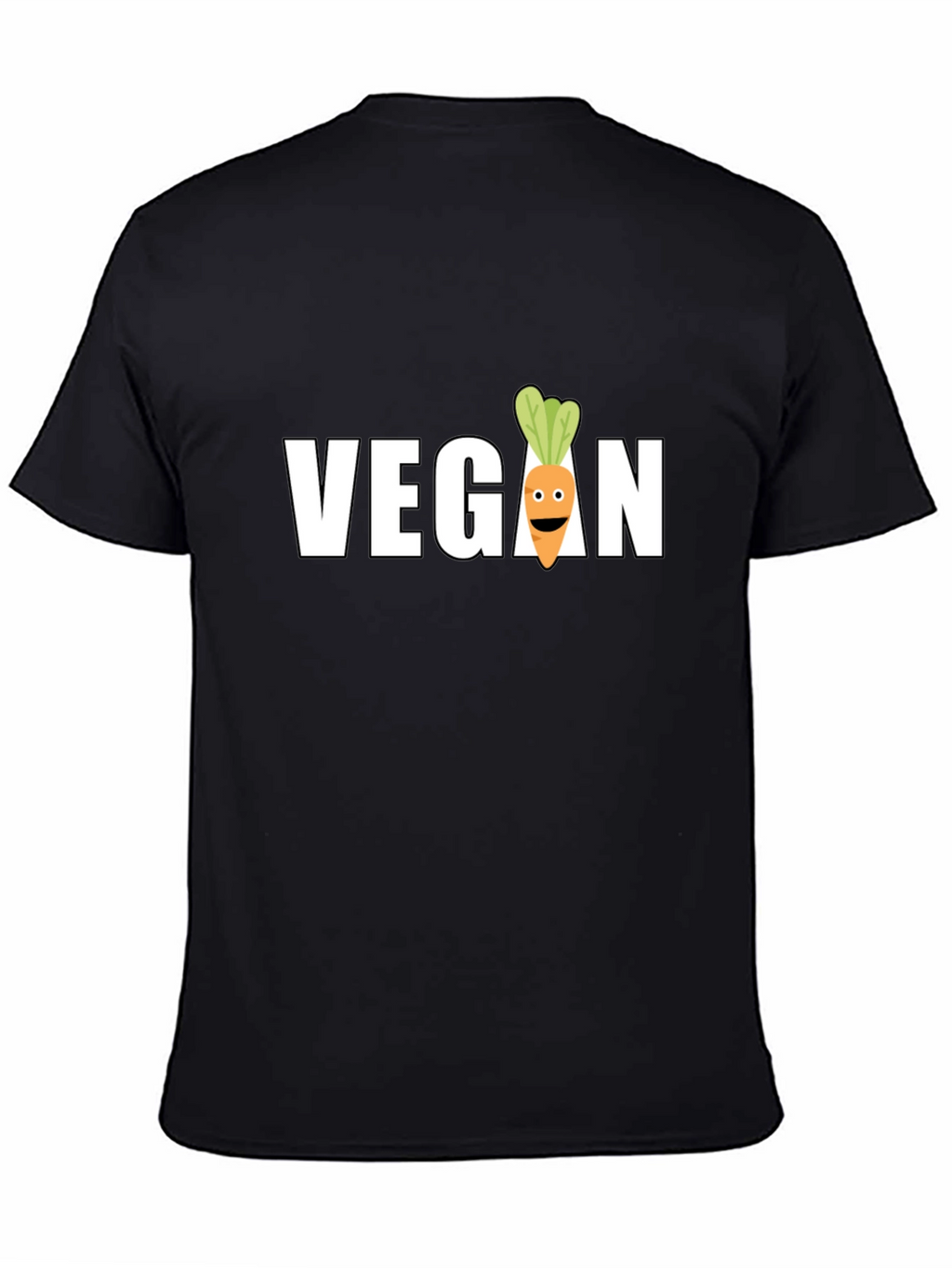 Vegan Carrot Graphic Tee - Stylish & Comfortable