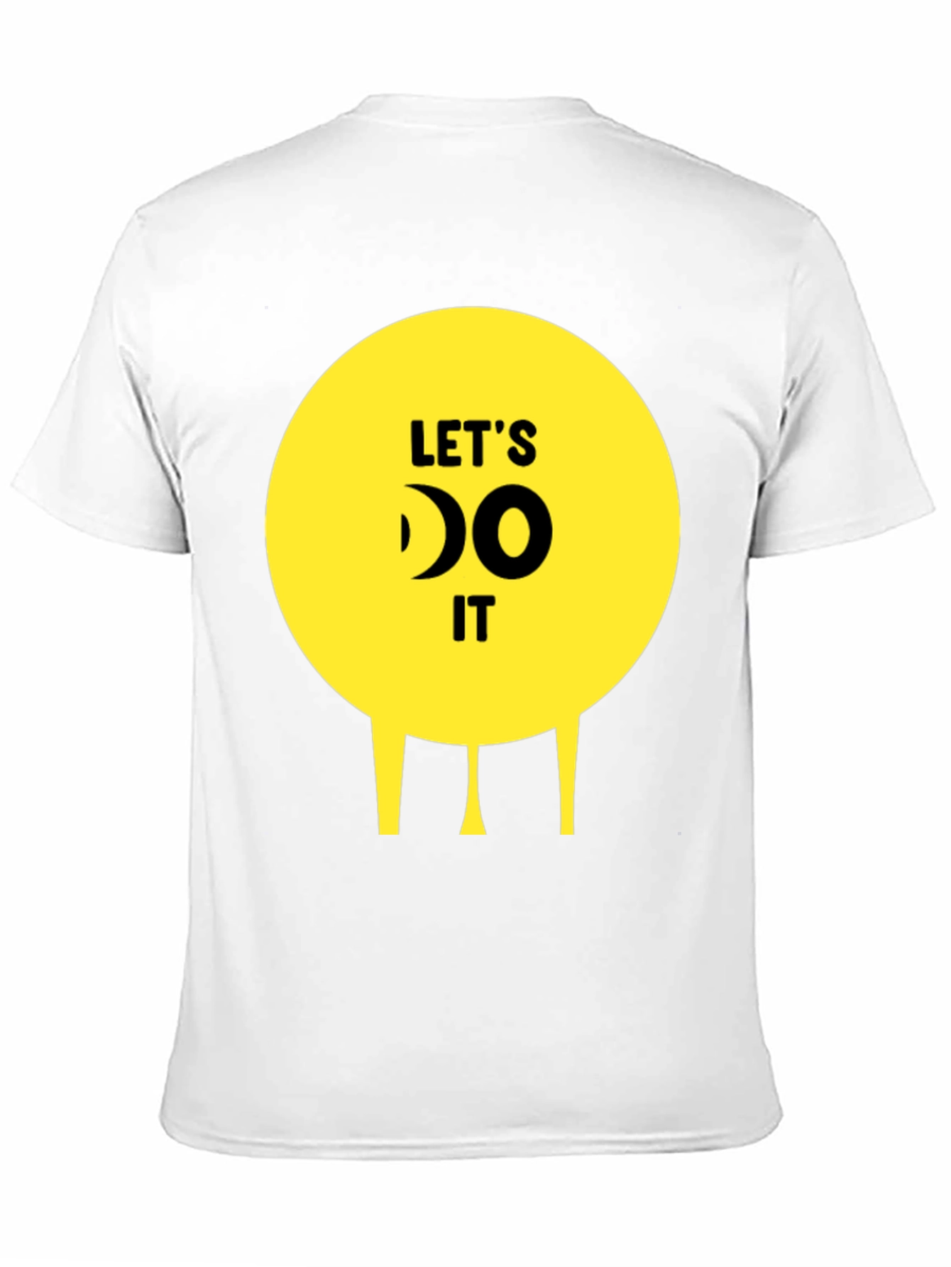 Lets Do It! Funny Graphic Tee - Unisex Black T-Shirt