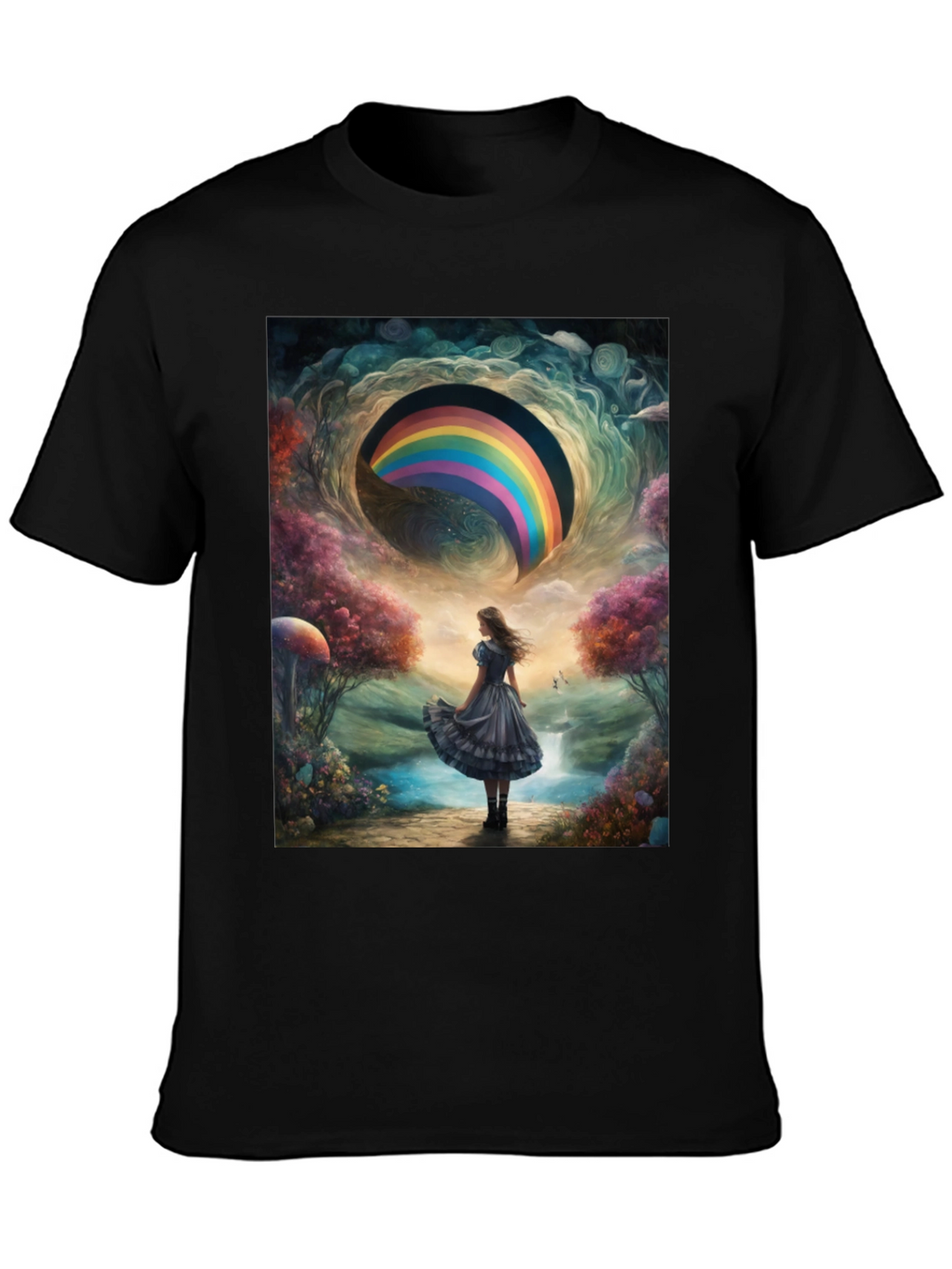 Rainbow Dreamscape Graphic Tee