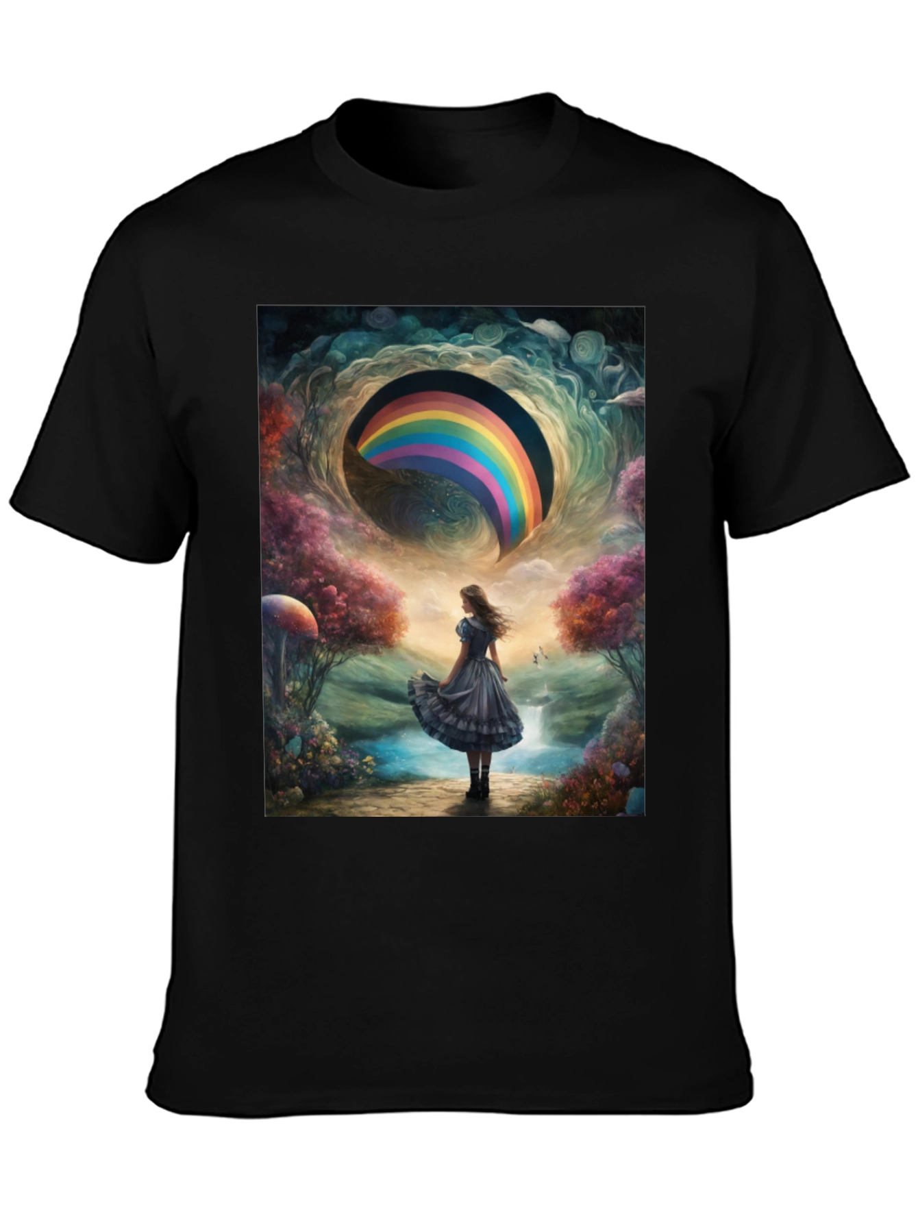 Rainbow Dreamscape Graphic Tee