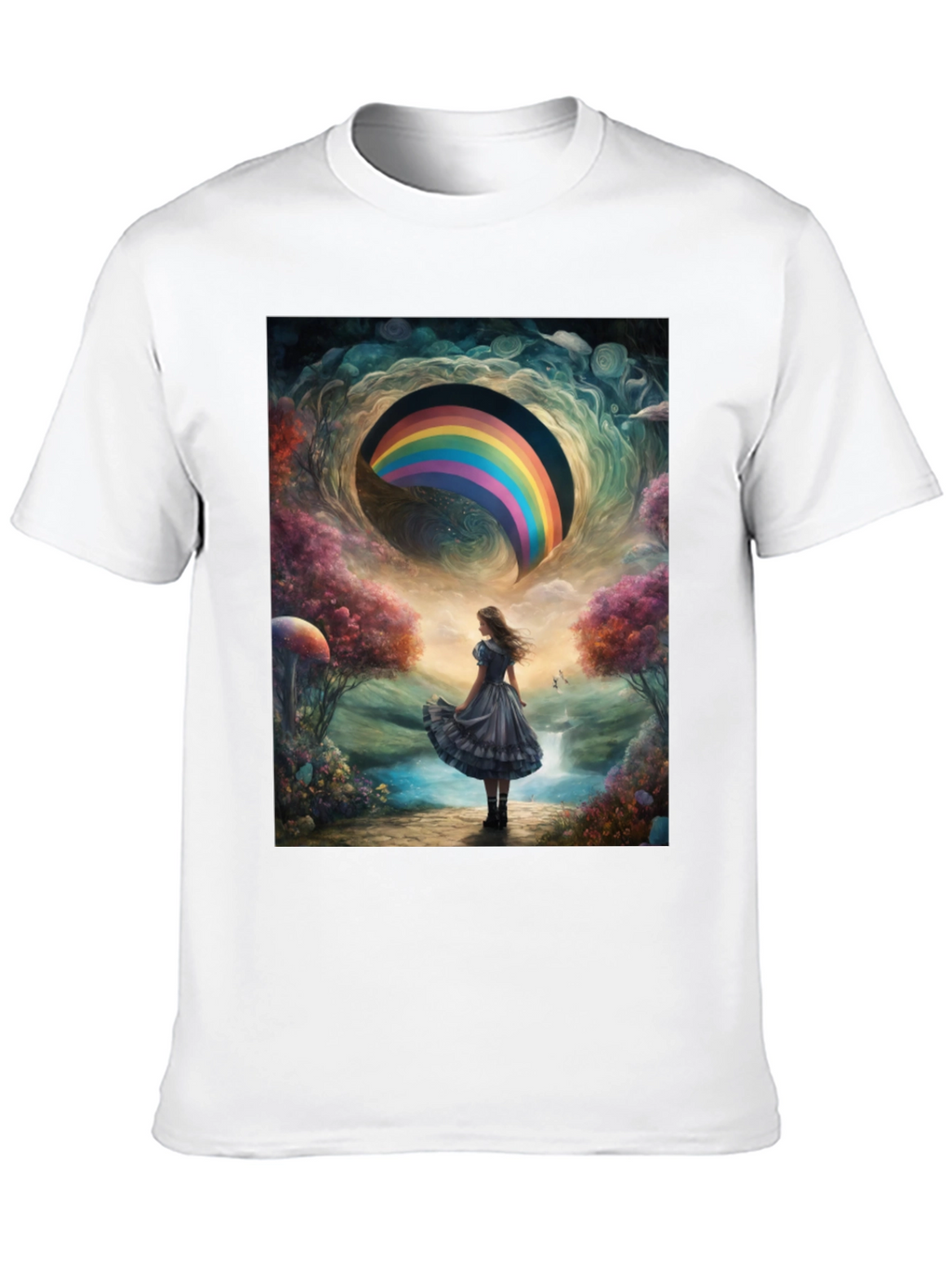 Rainbow Dreamscape Graphic Tee