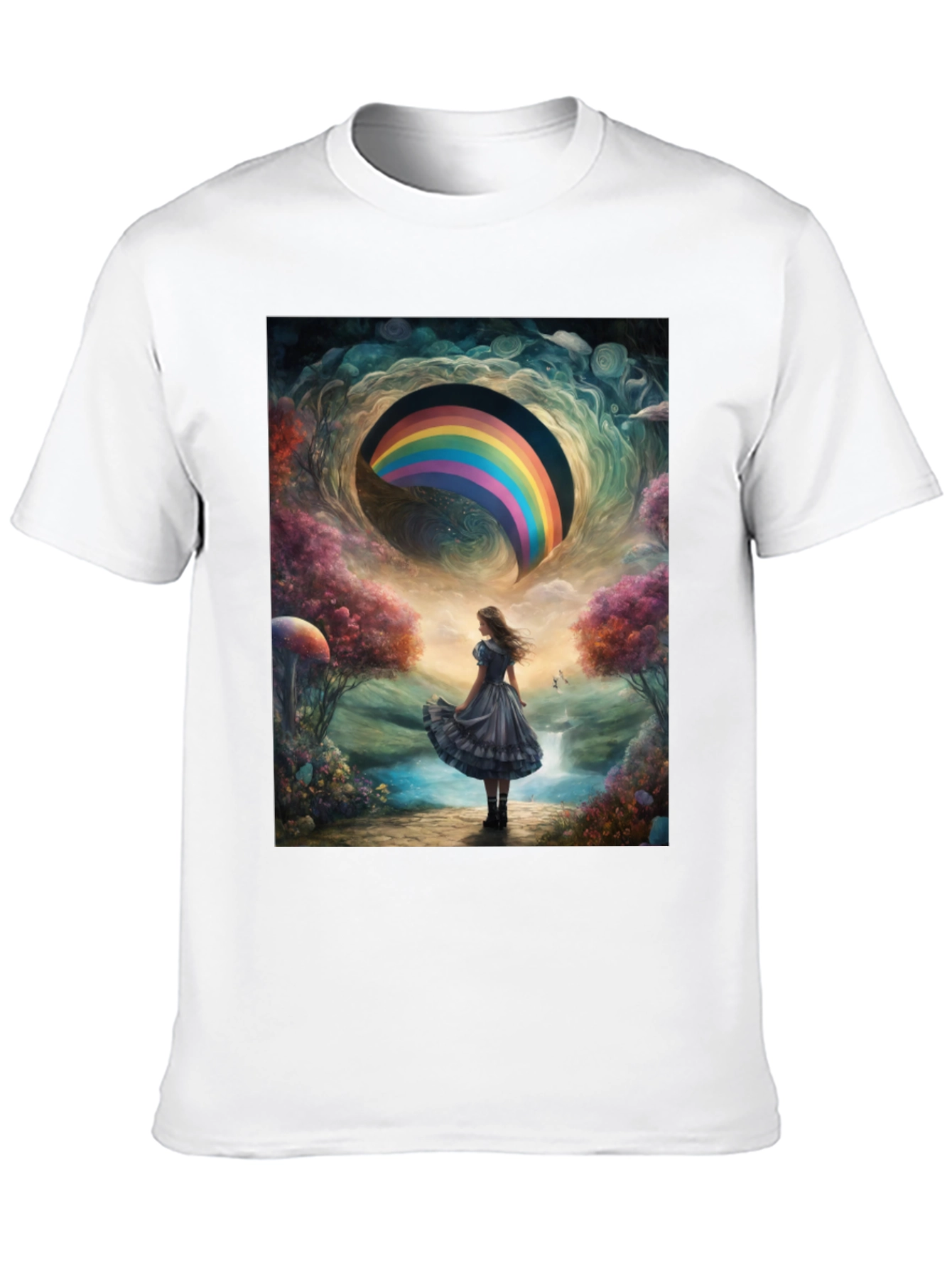Rainbow Dreamscape Graphic Tee