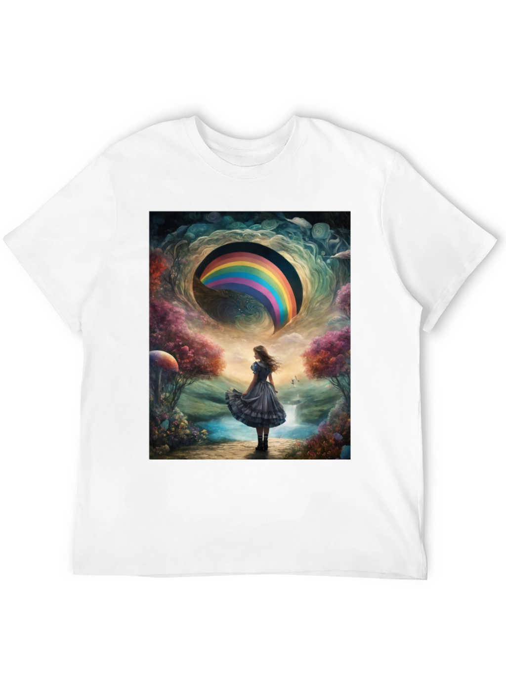 Rainbow Dreamscape Graphic Tee