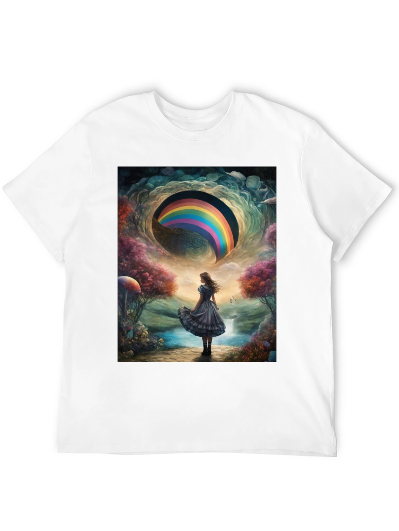 Rainbow Dreamscape Graphic Tee