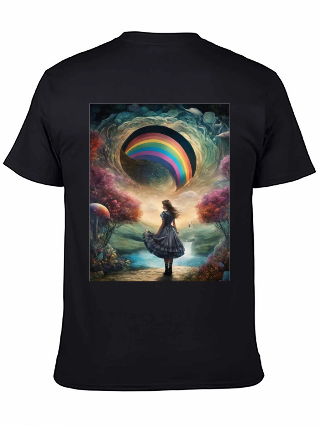 Rainbow Dreamscape Graphic Tee
